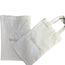 NewsPaper Bags with Embroidery WELCOME size 35x25cm Cotton-Poly fabric White Packing 12's / Box