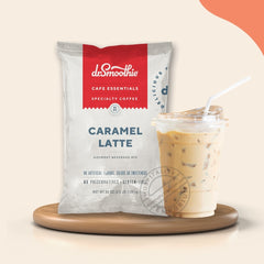 Dr. Smoothie Cafe Essentials Caramel Latte 3.5 lb Bag Packing 5's/ case