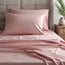 TC-180 FLAT SHEETS percale fabric color Rose QUEEN size Hospitality Beds Packing 24's/ case Thomaston Mills