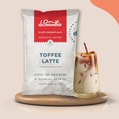 Dr. Smoothie Cafe Essentials Toffee Latte 3.5 lb Bag Packing 5's/ case