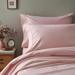 TC-180 FLAT SHEETS percale fabric color Rose FULL size Hospitality Beds Packing 24's/ case Thomaston Mills