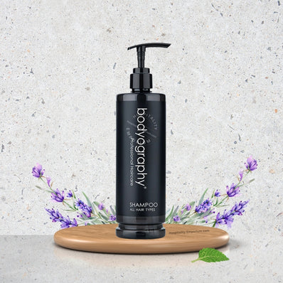 Bodyography LOCK Pump Bottle - Shampoo 13.5oz, 400ML