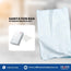 Sanitation Bag White Plastic for Hotel guest bathroom Amenity Premium Individual Box packing 200's/ Box