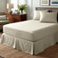 TC-180 FITTED SHEETS percale fabric color Bone size TWIN Beds Hospitality Packing 24's/ case Thomaston Mills