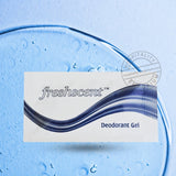 Desodorante en gel Freshscent™, bolsa desechable de 0,12 oz, 3,5 ml, 1000 unidades por paquete