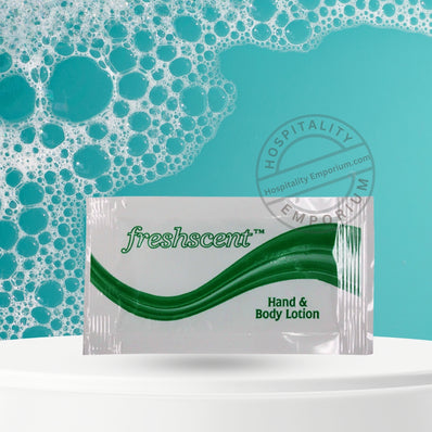 Freshscent™ Hand and Body Lotion 0.25 oz Disposable Pouch 7.5 ml (Count 1000's/Pack)