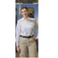 Formal Collared Long Sleeve Shirts Poly/Cotton Snap Closures No Pockets Color White Available sizes XS-XL (Sold as 6's/ Pack)