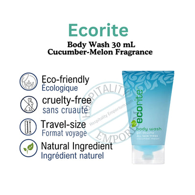 Ecorite Body Wash 1oz, 30ml