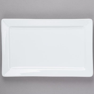Slate Plate Bright White 11" 1 dz