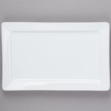 Slate Plate Bright White 11" 1 dz