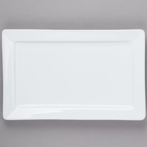Slate Plate Bright White 11" 1 dz