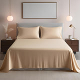 TC-180 FLAT SHEETS percale fabric color Bone FULL sizes Hospitality Beds Packing 24's/ case Thomaston Mills - bu