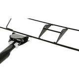 Dust Mop 60 Inch Handle for Snap - On Frames - 60"L Metal Handle color:Black