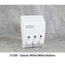 CLASSIC Liquid Bath Amenities Dispenser 3-Chambers color White 1/Pack