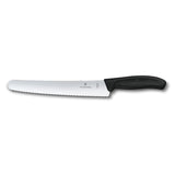 Bread Slant Knife Black Handle each
