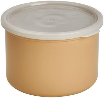 Crock with Lid Beige 1.5 qt each