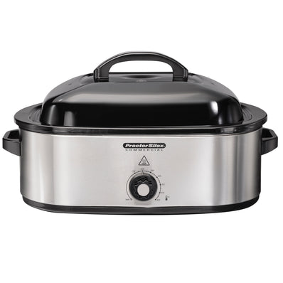 PROCTOR SILEX Commercial 18 Qt. Roaster Oven / Warmer, 120V, stainless steel,