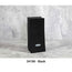 Dispensador de artículos de baño líquidos WAVE, 1 cámara, color negro mate, 1 unidad