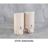 AVIVA Liquid Bath Amenities Dispenser 2-Chambers color Solid White OR Vanilla 1/Pack