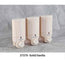 Dispensador de artículos de baño líquidos AVIVA de 3 compartimentos, color blanco sólido o vainilla, 1 unidad