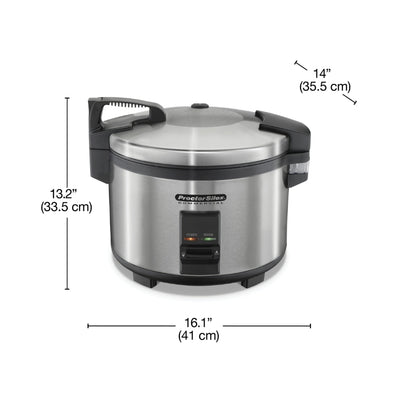 Proctor Silex Commercial 40 Cup Rice / Oatmeal Cooker