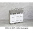 SOLera Liquid Dispenser Bracket color Satin Silver with 3-Chambers 440mL Rectangular Bottle & Pump with Std. White Labels 1/Pack