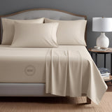 TC-180 FITTED SHEETS percale fabric color Bone size FULL Beds Hospitality Packing 24's/ case Thomaston Mills