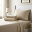 TC-180 FLAT SHEETS percale fabric color Bone TWIN sizes Hospitality Beds Packing 24's/ case Thomaston Mills
