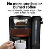 HB 12 Cup Dispensing Coffee Maker Black 2 / Pack