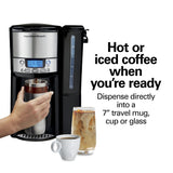 HB 12 Cup Dispensing Coffee Maker Black 2 / Pack
