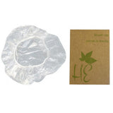 Shower Hair Cap clear Guest Bathroom Amenity individually wrapped  in Economical Eco Friendly Brown Box packing 200's/ Box