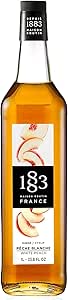 1883 White Peach Syrup 1 ltr