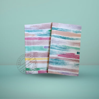 TC-180 PILLOWCASES Economy fabric with  Impression Print size STD. 42"x34" for Healthcare Beds  Thomaston Mills