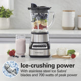 Wave Crusher® Multi-Function Blender, Black Silver 2/ Pack