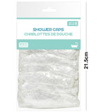 Clear Shower Cap 8Pk 