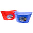 STERILITE Tub Oval Plasticware Size 20x16x11 inch Color Red/Blue Packaging 12/Box
