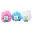 Bath Ruffle Loofah 53gm each Multicolor Packing 24's/ Box