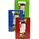 GOURMET Cutting Boards Heavy Duty Plastic Kitchenware Size 6x10 inch Assorted Colors Packaging 24/Box