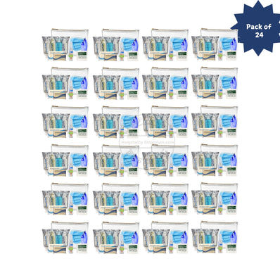 Guest Sanitization Hygiene Kit FreshScent 10 items count in Zipper Vinyl Bag (Count 24's/Pack)