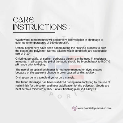 TC-180 FITTED SHEETS percale fabric color Blue size FULL Beds Hospitality  Thomaston Mills