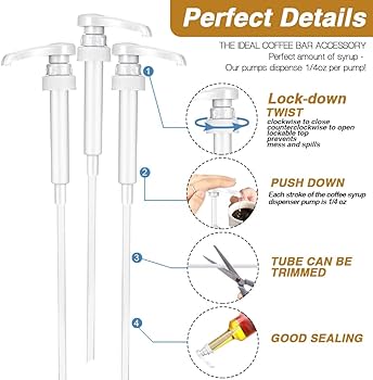 Tea and Lemonade Pump 0.25 oz each