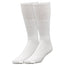 Calcetines de tubo de algodón con elastano elásticos Ultimate por encima de la pantorrilla unisex color blanco paquete de 12