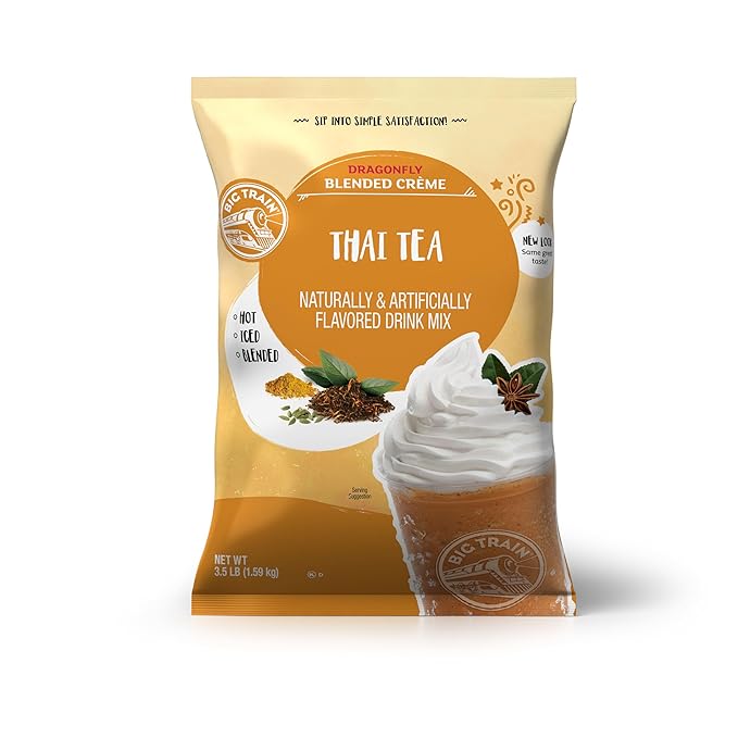 Big Train Dragonfly Thai Tea Blended Creme Mix 3.5 lb