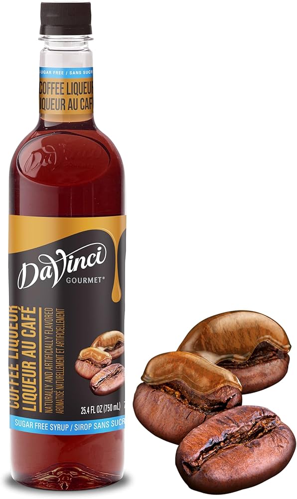 DaVinci Gourmet Classic Coffee Liqueur Sugar Free Syrup PET 750 ml