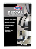 Dezcal Coffee and Espresso Machine Descaling Powder 3 ct
