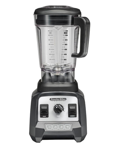 HAMILTON BEACH Proctor Silex® Commercial High-Performance Blender, 2 HP, Variable Speed, Pulse, 64oz BPA-Free Copolyester Containe