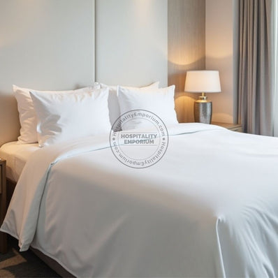 TC-180 FLAT SHEETS percale fabric White QUEEN sizes Hospitality Beds  Thomaston Mills