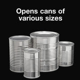 Proctor Silex Can Opener Power OpenerTM w/Knife Sharpener, ASO, Black