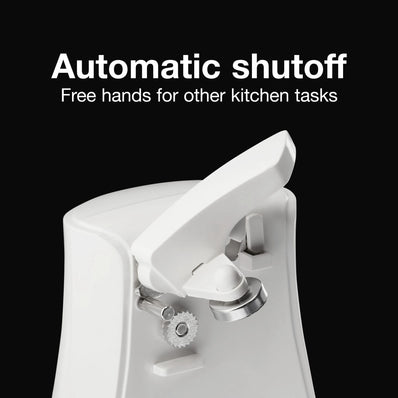 Proctor Silex Power OpenerTM Can Opener w/Knife Sharpener, ASO, White