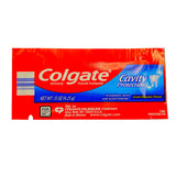 Pasta de dientes "Colgate" 0,15 oz Protección contra caries Flúor Uso único Paquete de 100